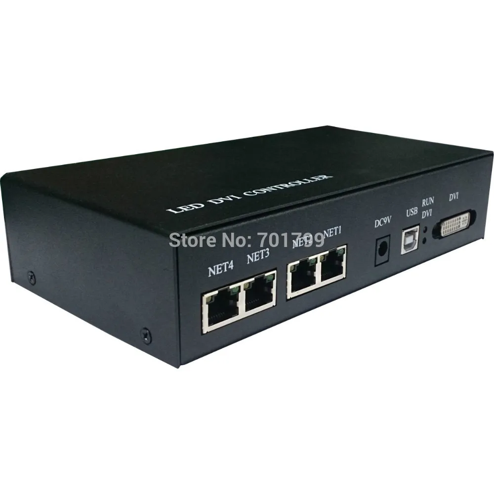 

H803TV;DMX /SPI LIVE transmission controller computer or DVI to LED Display;madrix controller for 3D and music effect