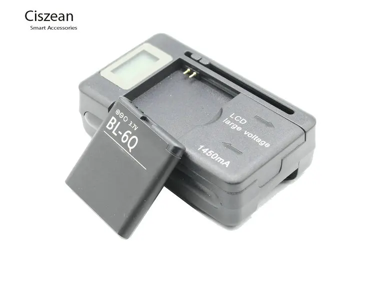 Ciszean BL-6Q / BL6Q BL 6Q 1080mAh Запасной аккумулятор для смартфона + зарядное устройство с