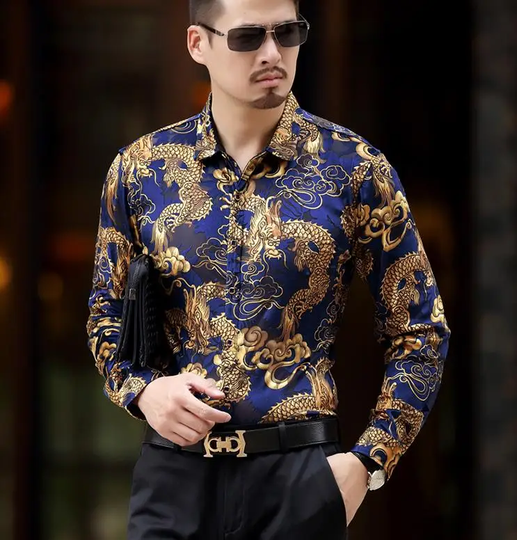 chemise homme en soie