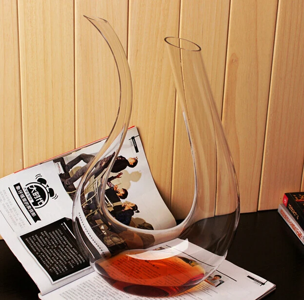 Кристальное стекло ручной работы Amadeo винный графин декоративная арфа Форма аэратор колба посуда и сосуд для питья Ремесло АКСЕССУАРЫ