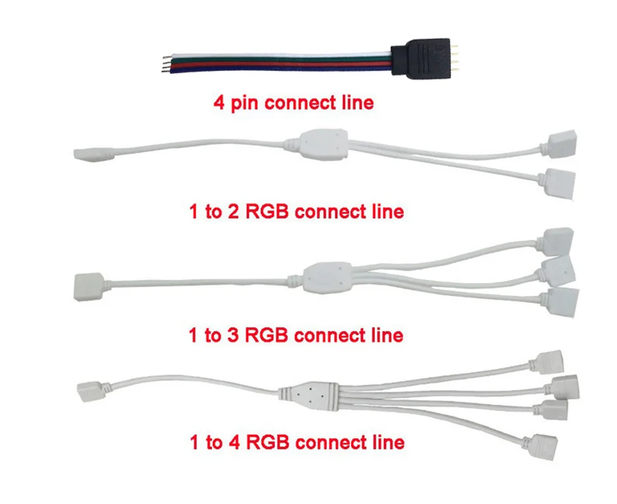 2835 SMD RGB Светодиодные ленты огни 5 м 10 м 15 м 20 м нет Водонепроницаемые гибкие RGB лента один комплект + сенсорный контроллер + DC 12 В Питание