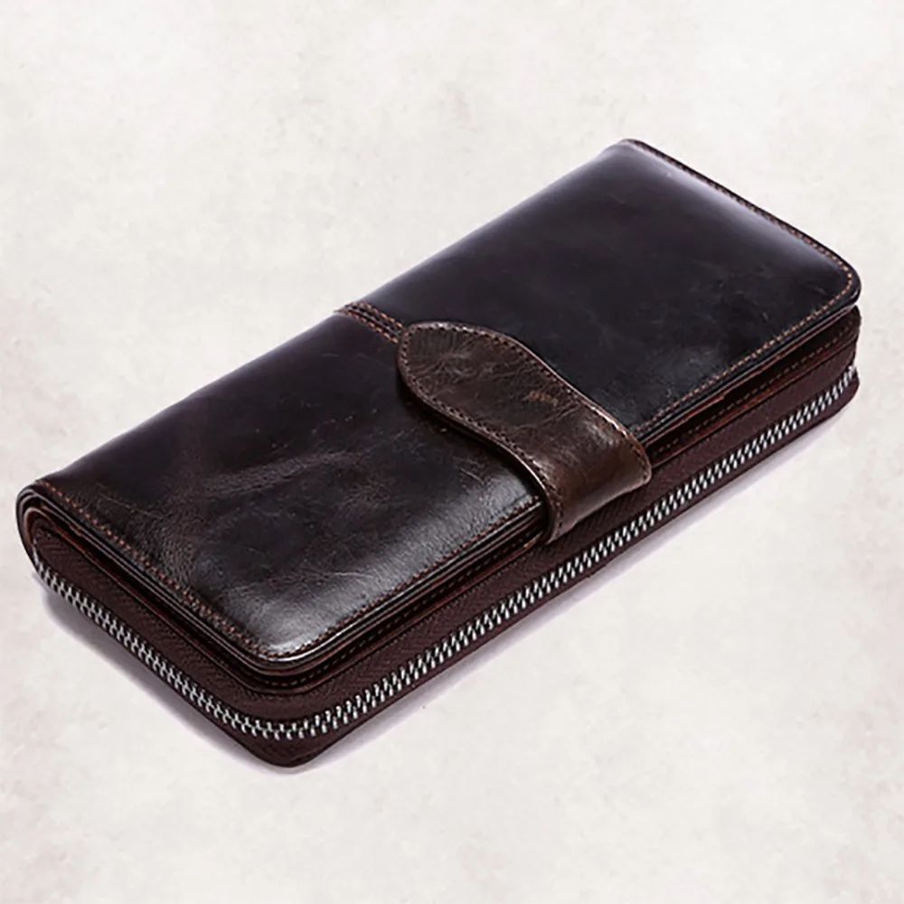 Billetera Hombre Cartera RFID Para Hombre Wilbest Piel De Vaca