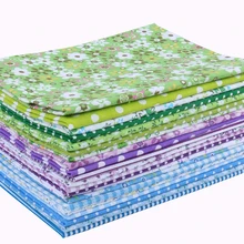 Nanchuang 3 цвета, хлопковая ткань, лоскутные материалы для шитья, скрапбукинга, ткань, ткань для стёганого одеяла, рукоделие, узор 25x25 м, 21 шт./лот