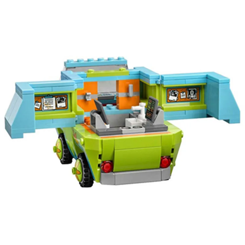 IN STOCK H&HXY 10430 305Pcs Compatible Scooby Doo The Mystery Machine 75902 Building Block Model Educational Toys For Children