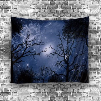 

Mandala Tapestry Printed Polyester Star Nebula Universe Wall Hangings Beach Towel For Travel Summer Tapestry Wall Hanging
