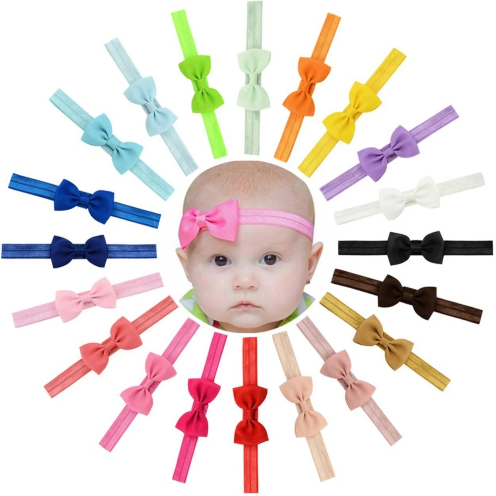 pack of 3 IYOU Bow Baby Girl Headband with Star Grosgrain Ribbon Lace Headbands for Kids as Party Wedding Photography hair Accessories