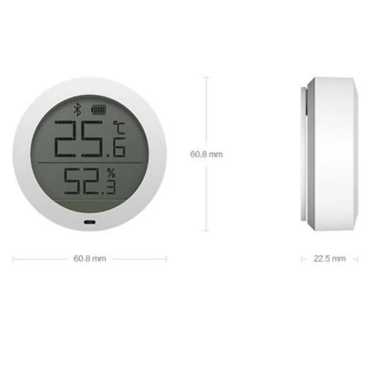 Распродажа Xiaomi цифровой термометр с ЖК экраном Mijia Bluetooth датчик температуры умный