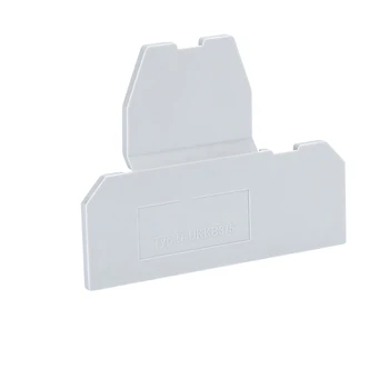 

10pcs Din Rail Terminal Blocks D-UKKB3/5 For UKKB3 UKKB5 UK Double Level Terminal Block Accessories End Cover Plate