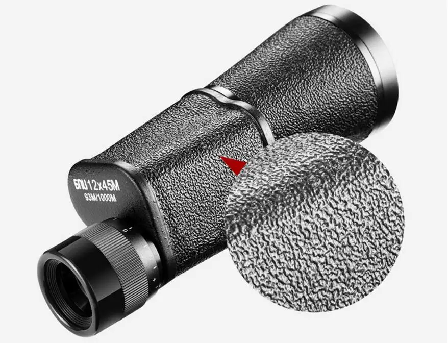  12x45mm 12X Outdoor Gift Portable Camping Single-tube Telescope 12 Times Adult Children Pocket Bird