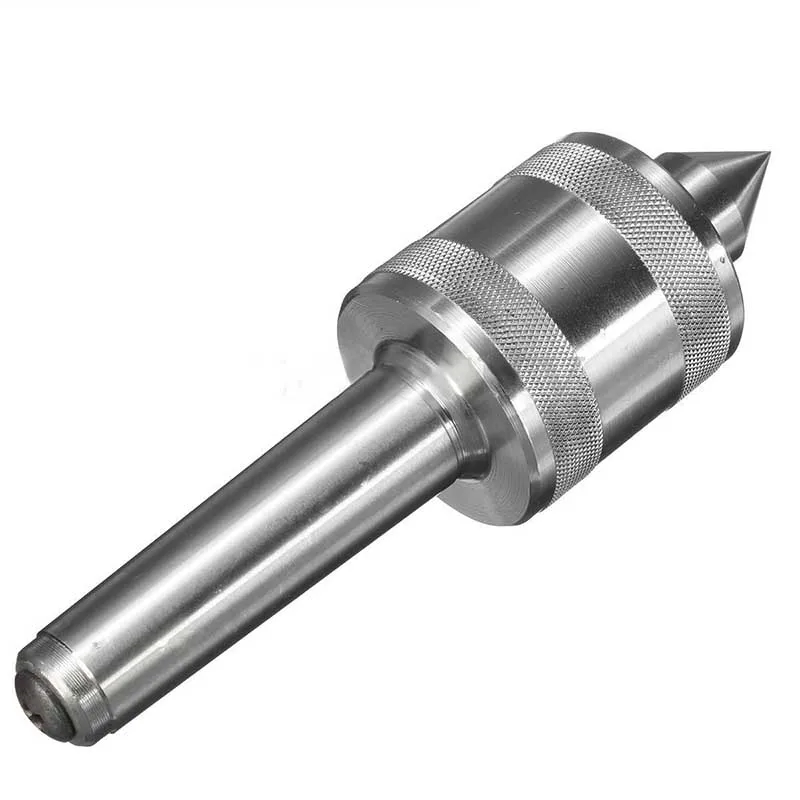 High quality MT3 lathe real time center three bearing design tapered