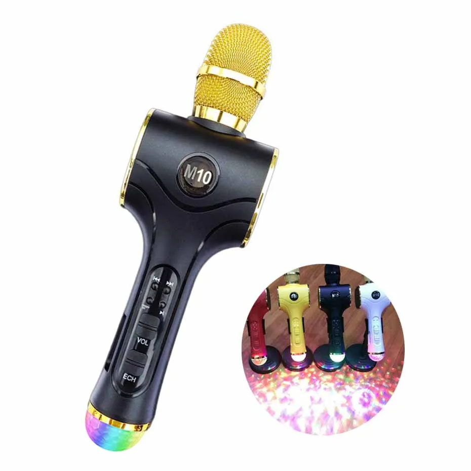 Bluetooth Microphone Karaoke Speaker Bluetooth Voice Changer USB