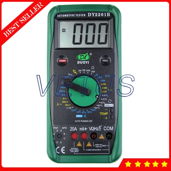 DY2201B Multifunctional Automotive Tester of motor speed 500RPM