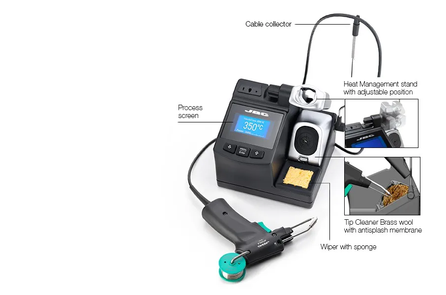 

JBC CP Micro Tweezers station CP-1E 120 V , CP-2E 230 V , CP-9E 100 V