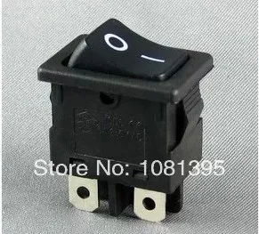 10 шт./лот KCD1-104 AC 250 В / 6A четыре ножки корабль переключатель On Off два статус 21 * 15 мм