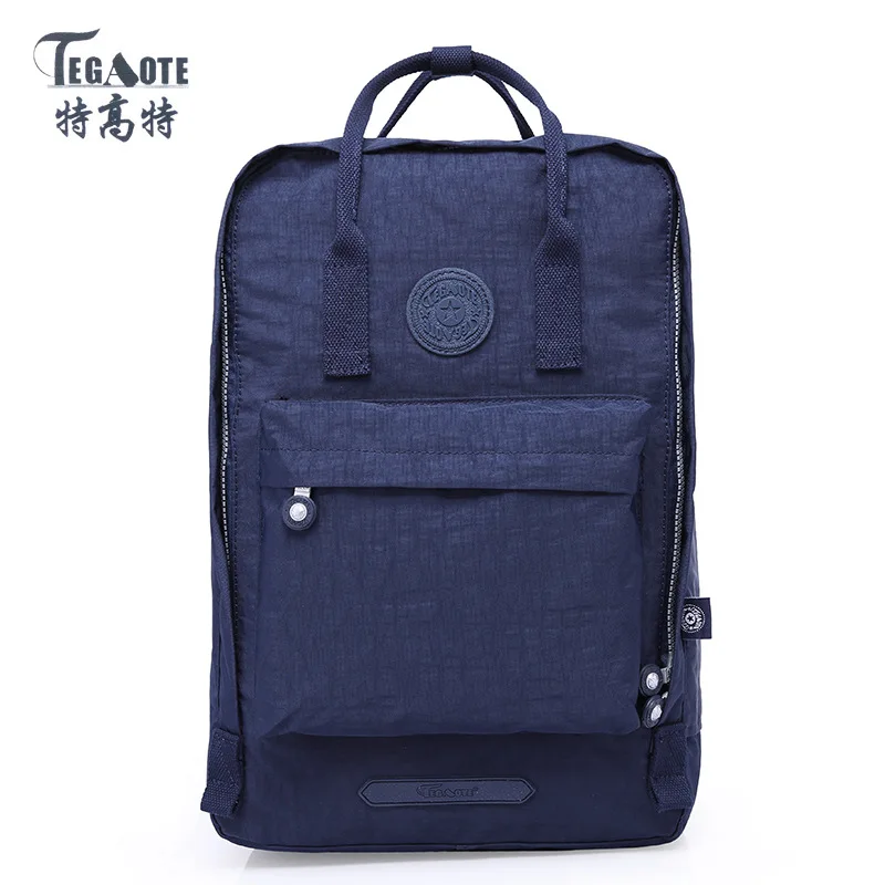 

TEGAOTE Unisex Black Backpack Pattern School Backpacks for Teenage Girls Mochila Feminina Escolar Women Backpack