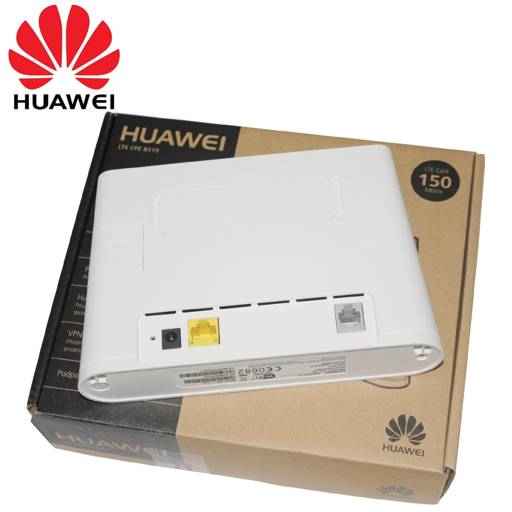 HUAWEI B310 B310S 22 150Mpbs 4G LTE CPE беспроводной маршрутизатор с поддержкой слота для Sim карты