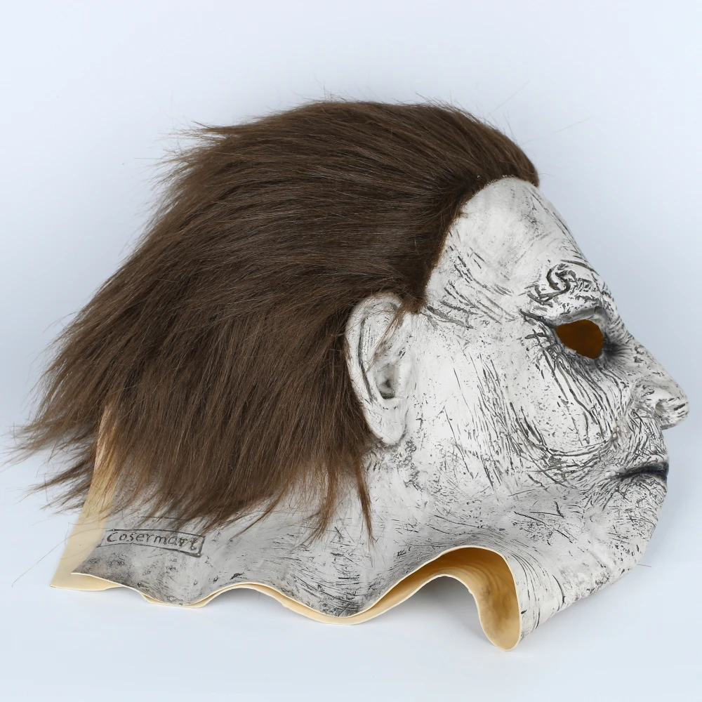 2018 Halloween Mask New Michael Myers Mask Scary Horror Halloween Handmade Mask (11)