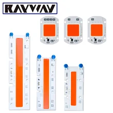 Светодиодный свет для выращивания COB чип полный спектр фитолампа диод аквариум растительная лампа светодиодный матричный 220 V 110 V 20 Вт 30 Вт 50 Вт 70 Вт комнатный цветок led grow гроубокс палатка цветов