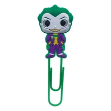 1 шт. Джокер забавная Закладка, бумажные зажимы для детей, канцелярские принадлежности для студентов, учительский офис, поставка, Книга по рукоделию, подарки