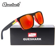QUESHARK, мужские, женские, спортивные, поляризационные, походные солнцезащитные очки, УФ-защита, очки для велосипеда, велоспорта, кемпинга, рыбалки