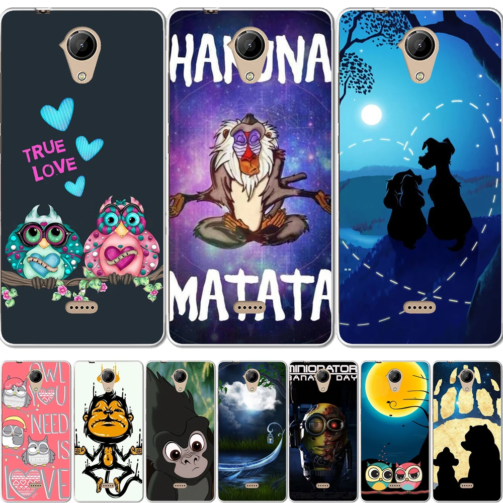 

Soft Silicone Phone Cover For Wiko Lenny 3 4 5 Jerry 2 Sunny 2 Plus View 2 U Feel Lite Harry Freddy Cute Cartoon Phone Case