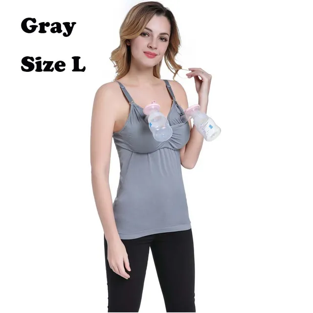 Hand Free Sucking Milk Vest Innerwear Maternal Breast Pump Bra Cross