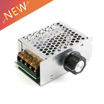 

Professional Voltage Regulators 4000W 220V High Power SCR Speed Controller Electronic Voltage Regulator Governor Thermostat