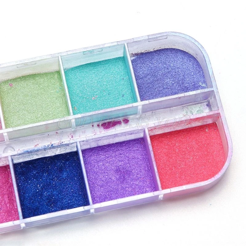 Ultrafine Glitter Nail Art Shimmer Powder Dust Coating Pigment DIY Manicure Decoration Handmade Soap Coloring Powder