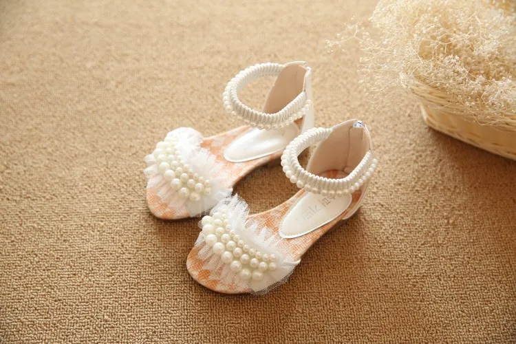 

PURPLE PINK WHITE children shoes girls princess shoes fashion girls sandals kids designer single shoes summer new girls sandals