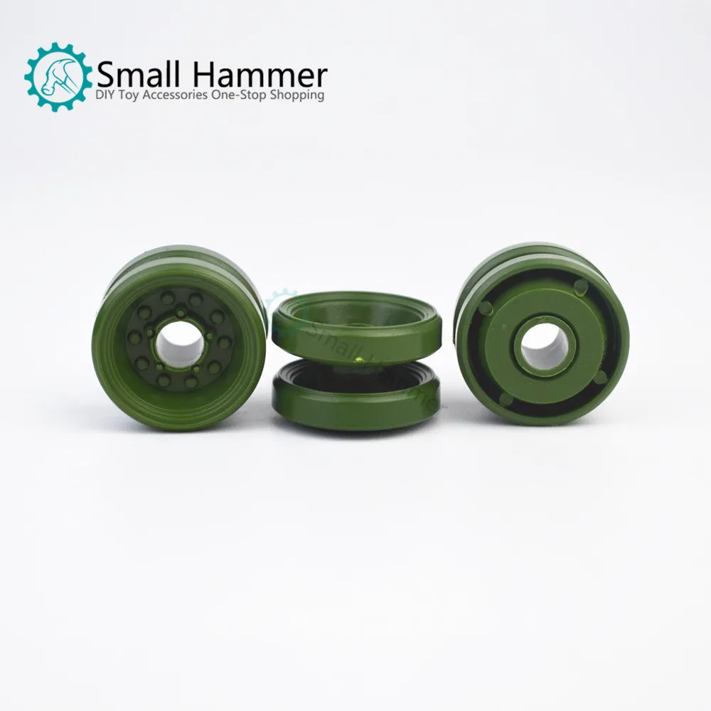 

2pcs Tank driven wheel Load-bearing wheel Tank accessories Tracked vehicle Chassis DIY