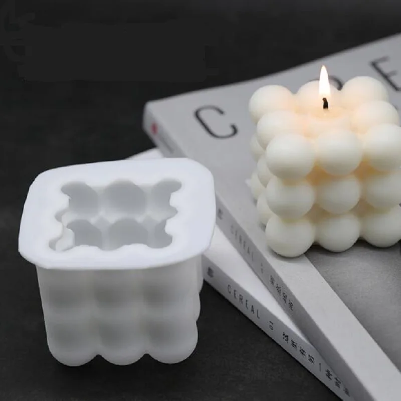JPZCDK 2pc 3D Weihnachten Tannenzapfen Silikon Kerze Herstellung Formen DIY handgemachte Kerzen Bienenwachs Kerze Herstellung Form