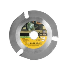 Meterk 125mm 3 Teeth Circular Saw Blade Multifunctional Grinder Saw Disc Carbide Tipped Wood Cutting Blade Power Tool Accessorie цена Meterk 125mm 3 Teeth Circular Saw Blade Multifunctional Grinder Saw Disc Carbide Tipped Wood Cutting Blade Power Tool Accessorie цены онлайн