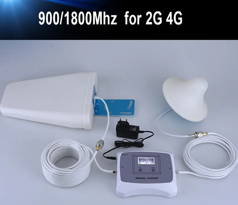  New Arrival2g 4g mobile signal booster DUAL BAND 900/1800mhz cellular signal cell phone repeater am