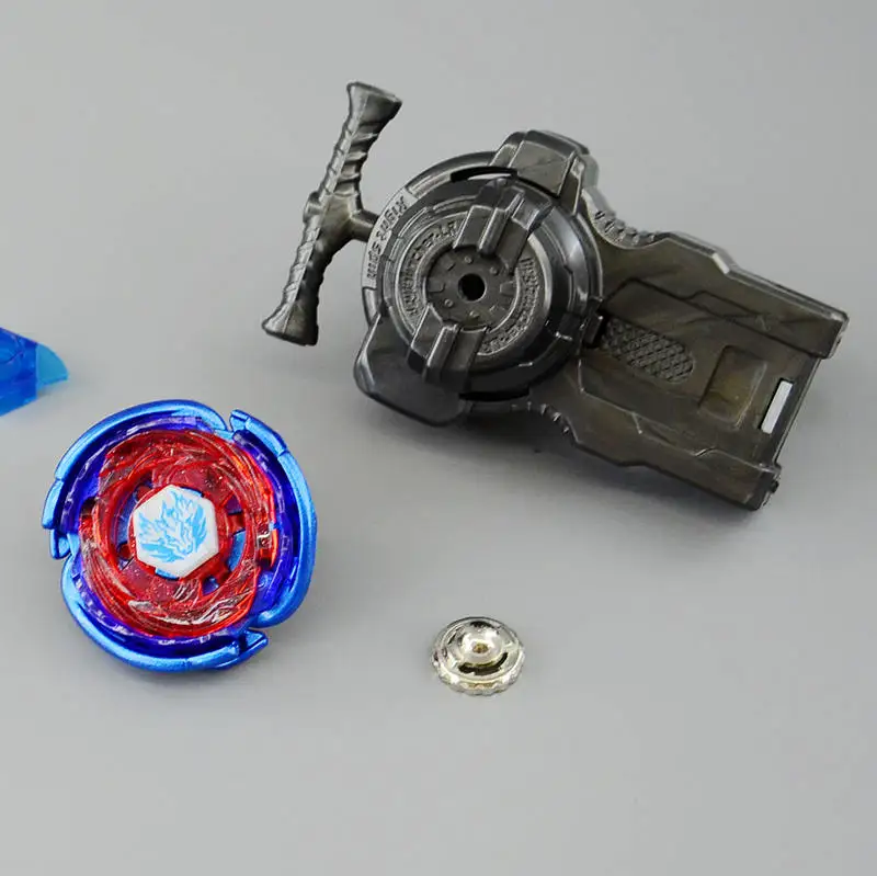 Cosmic Pegasus / Big Bang Pegasis F:D Blue Wing Spinning Top with Beylauncher-LR