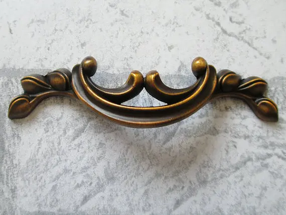 2 5 3 75 Dresser Pulls Drawer Pull Handles Gold Brass Rustic