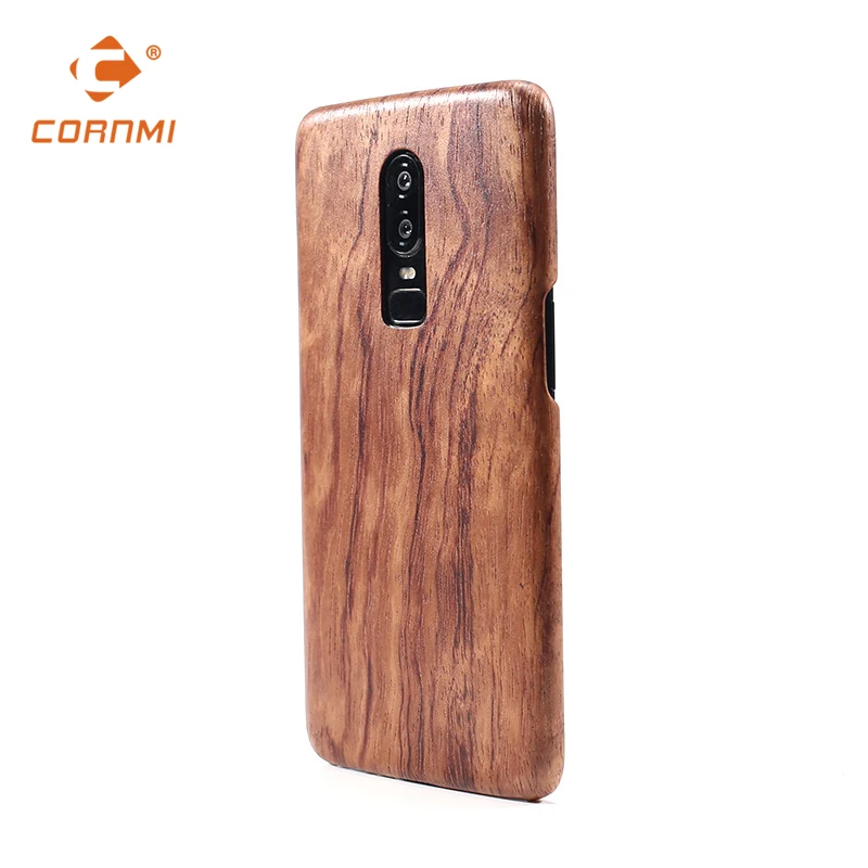 

Oneplus 6 Case Genuine Real Wood Funda Bamboo Rosewood Luxury Back Cover Phone Shell Oneplus 6 Case New Arrived