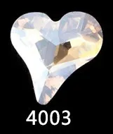 Blingbling стекло сердце 10 шт./лот 8*9 мм камень ногтей амулеты 3D украшения Декор для ногтей подвеска на сотовый телефон декоративные стразы - Цвет: 4003