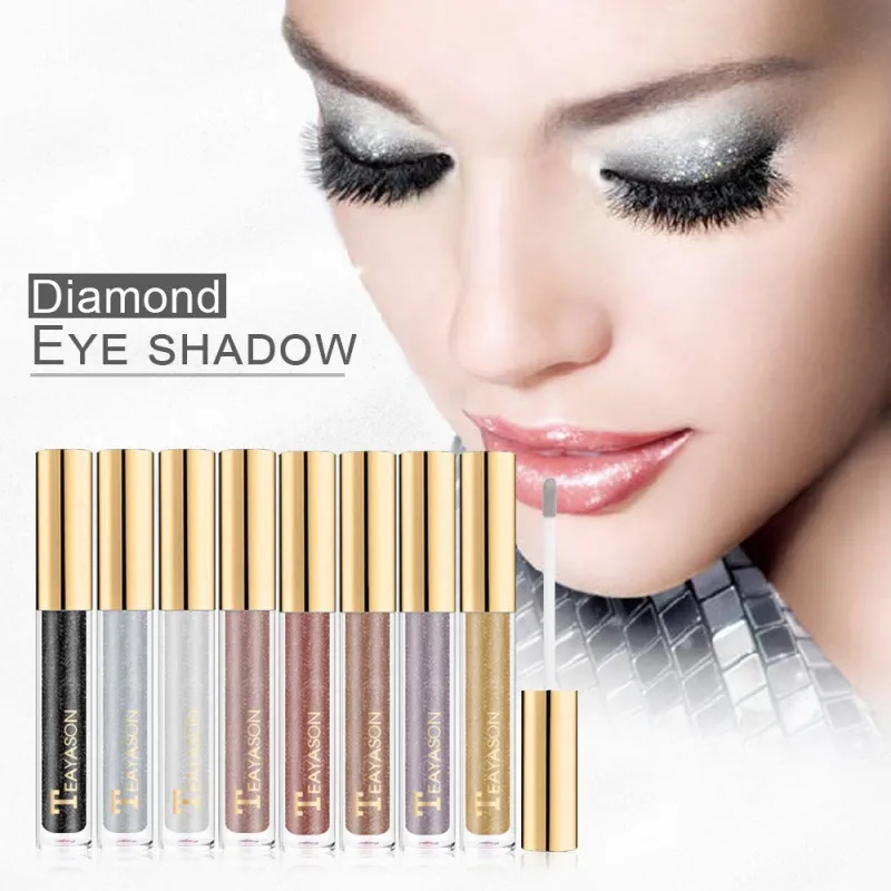 Buy Color Sparkle Diamond Eyeliner Liquid Pearl Eye