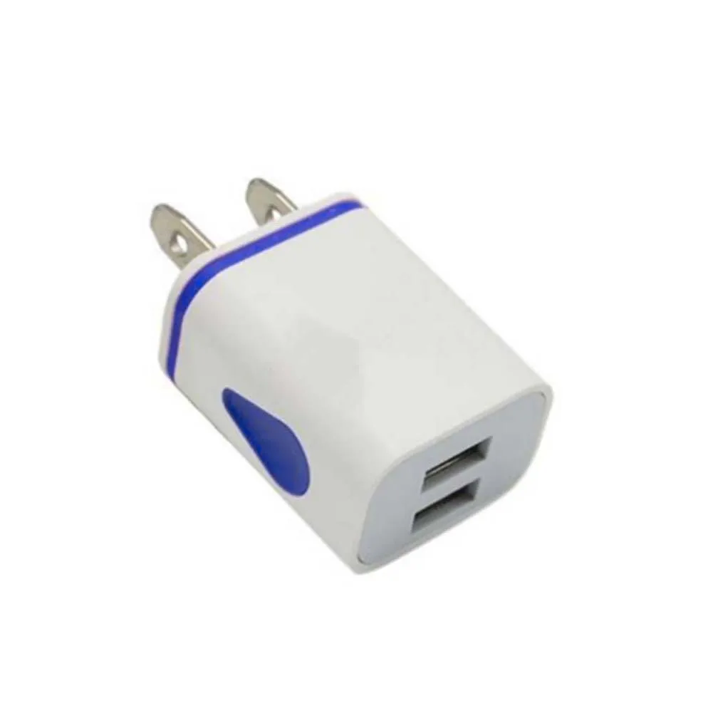 2 USB порта красочная Капля воды свет настольное зарядное устройство 5V 2.1A смартфон