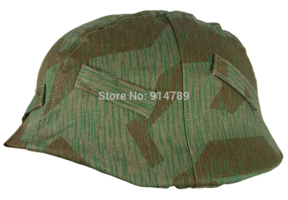 

WWII GERMAN SPLINTER CAMO M35 REVERSIBLE HELMET COVER -33102