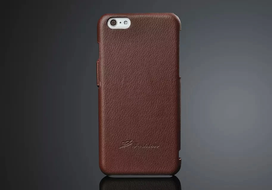 Для iphone 5 5S/6 6s plus чехол из натуральной кожи боковой открытый флип ретро Чехол для