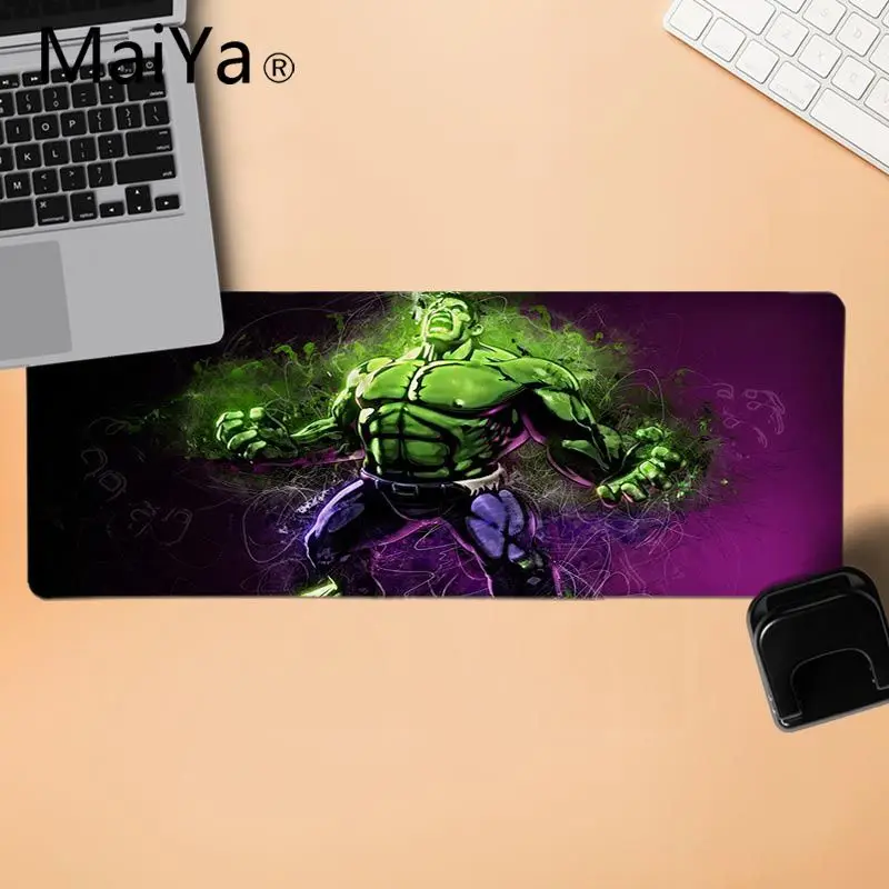 MaiYa Новое поступление Hulk Marvel герой комиксов большой коврик для мыши ПК компьютерный коврик резиновая мышь прочный коврик для мыши на стол