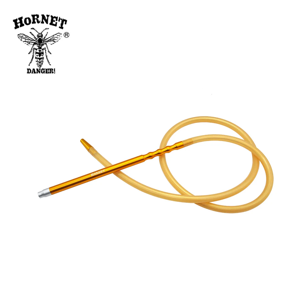 HORNET SHISHA TIME шланг для кальяна с 400 мм алюминиевой длинной ручкой/1 5 силиконовый