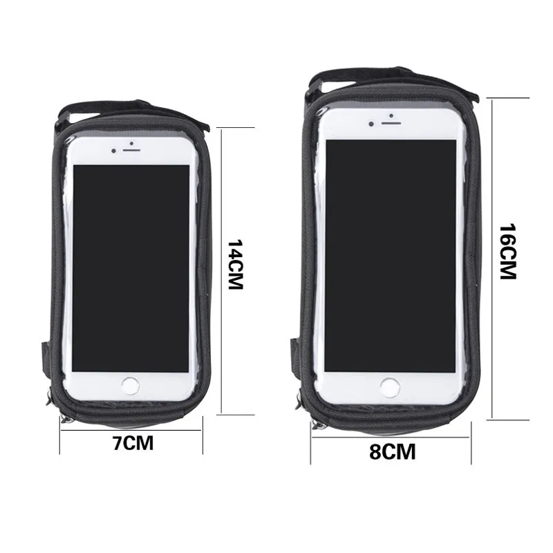 Flash Deal DUUTI Bike Phone Case Utility Bicycle Cell Phone Bag With Touchable TPU Screen Reflective Waterproof MTB Road Bike Case Pouch 6