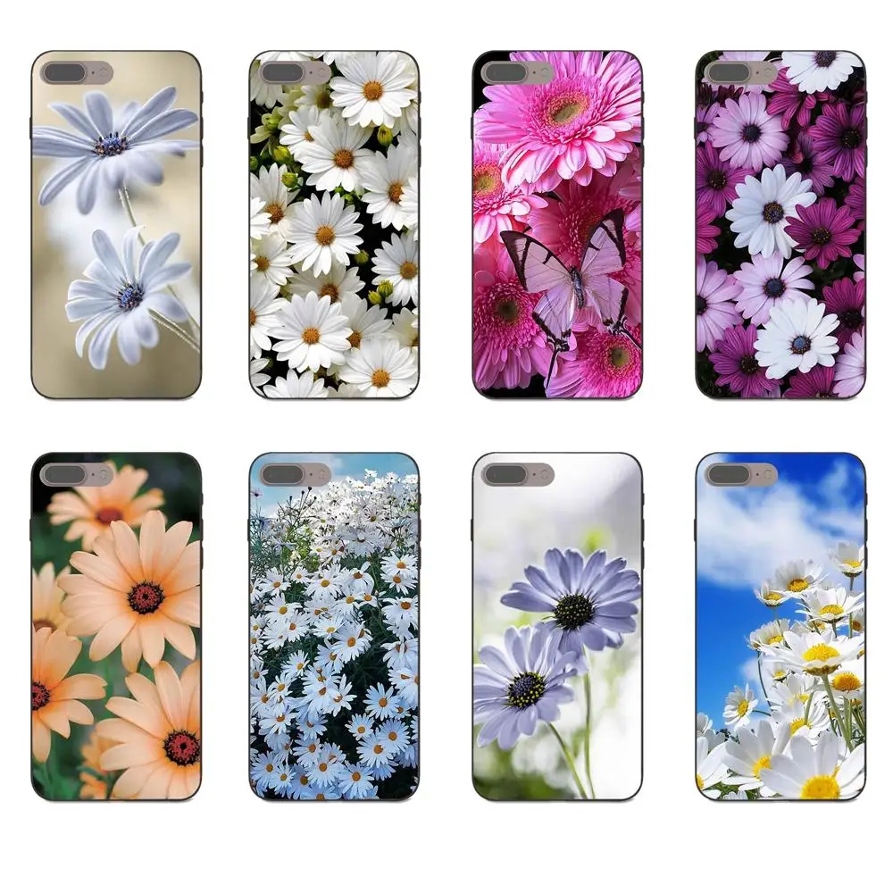 Мягкий дизайнерский телефон Daisy Flower для Huawei nova 2 Plus 2S 3i 4 Y3 Y5 II Y6 Y7 Y9 Lite Prime 2017 2018