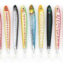 100 шт./партия, новая арравиальная кратичная ручка для рыбы, рекламная Ocaean серия, многоцветная шариковая ручка для рыбы, морская подарочная ручка