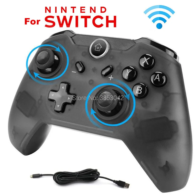 

Black Wireless Bluetooth Gamepad Controller for Nintend Switch for NS Console for PC