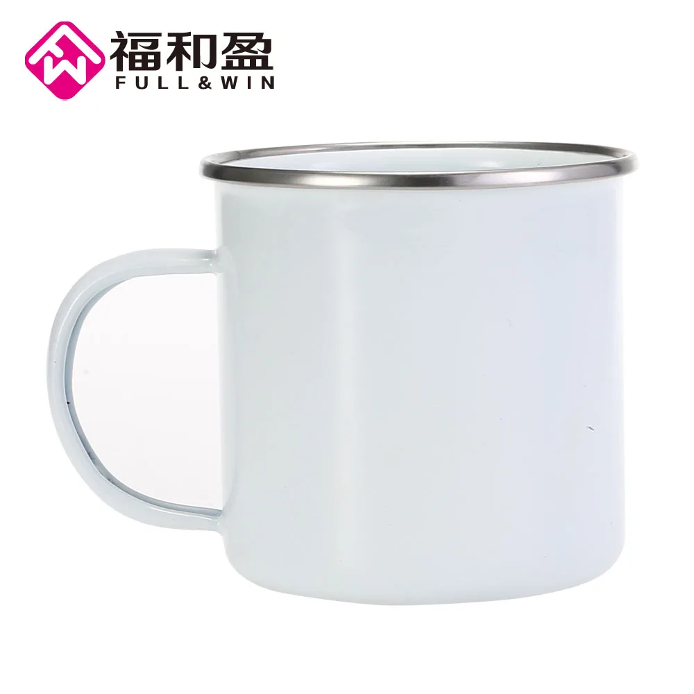 400 мл креативная эмалированная кофейная кружка, Классическая китайская чайная чашка с кратким одним цветом Pritinng для офиса, домашнего использования