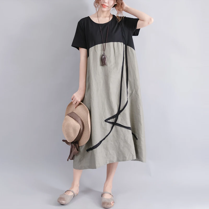 Cotton polyester blouses for women clothes plus size