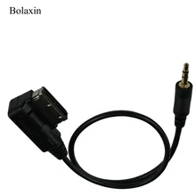 Bolaxin VW MDI Интерфейс 3,5 мм мини штекер AUX MP3 кабель Jetta/GLI/Passat/Tiguan/Golf MK6